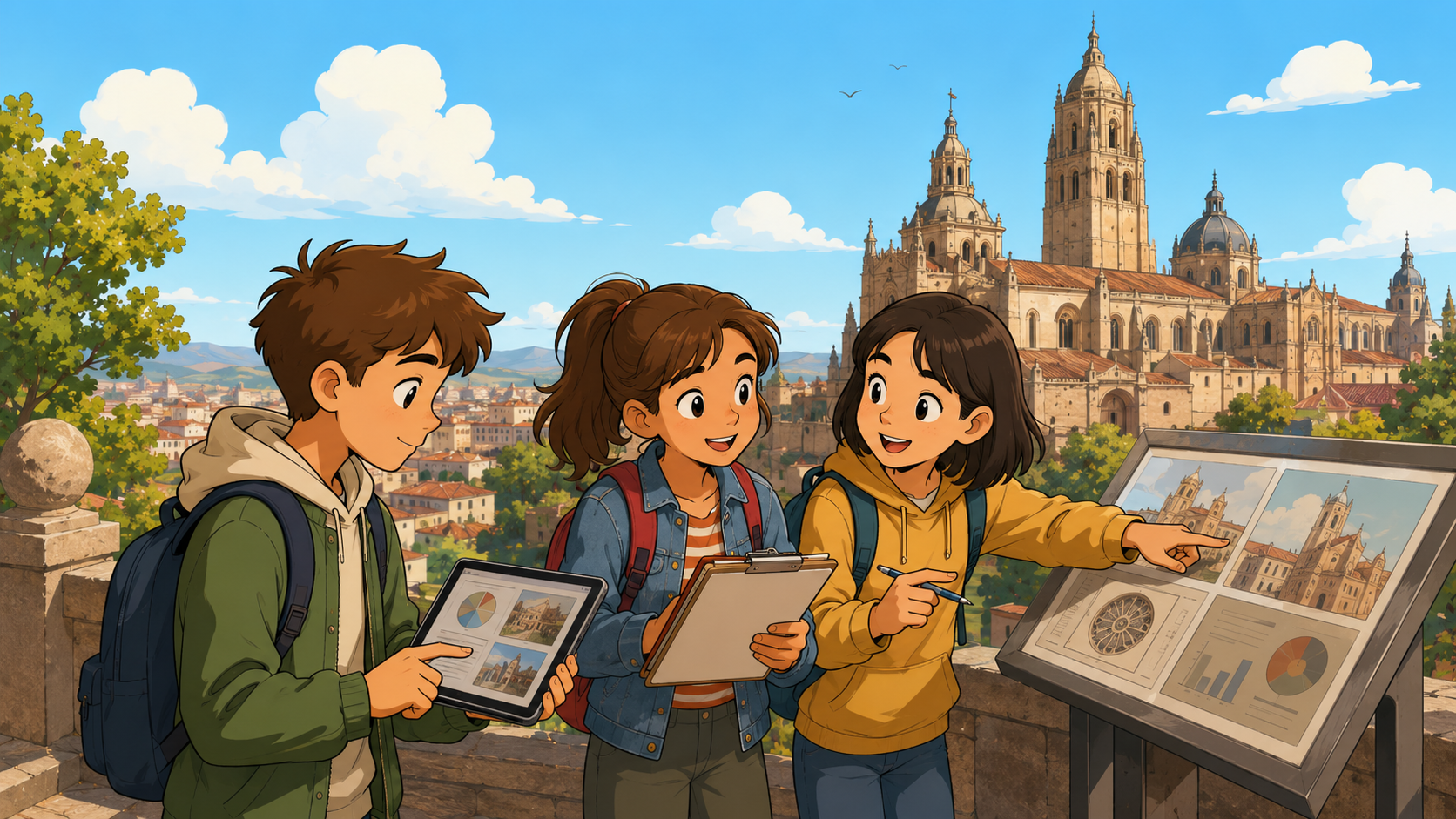 Portada de la situación de aprendizaje Castilla y León bajo la lupa