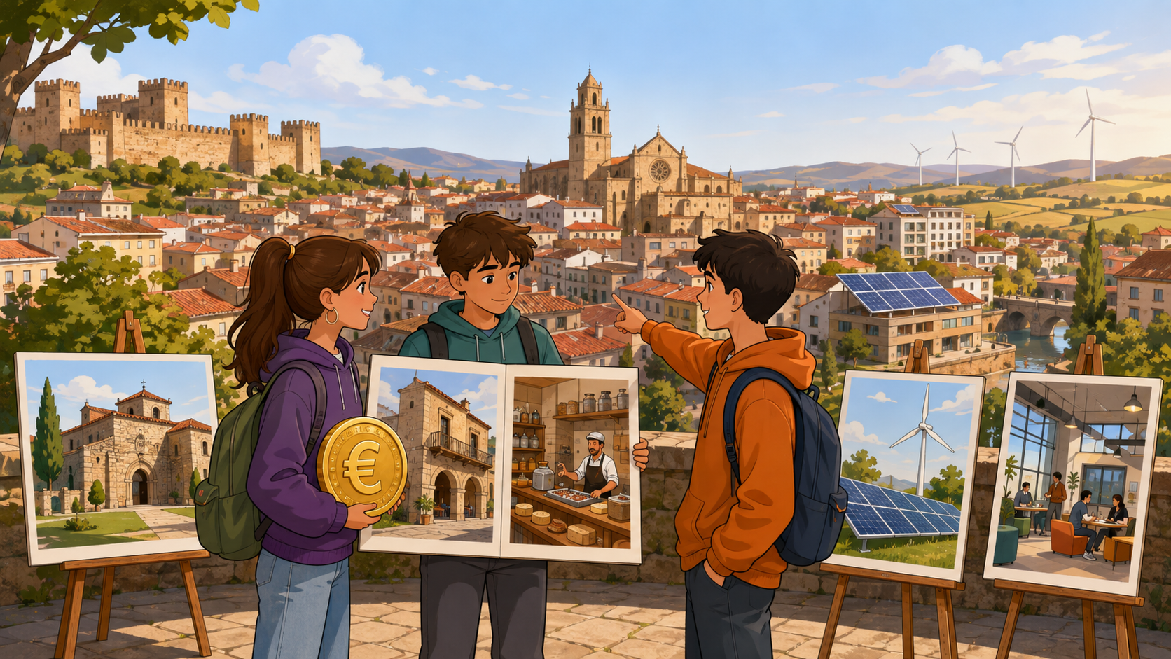 Portada de la situación de aprendizaje Un millón para el futuro: ¿en qué invertirías?